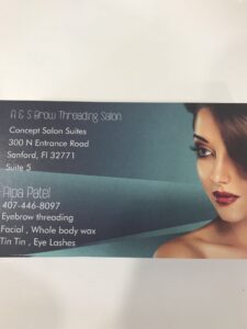 A & S Eyebrow Threading Salon Sanford